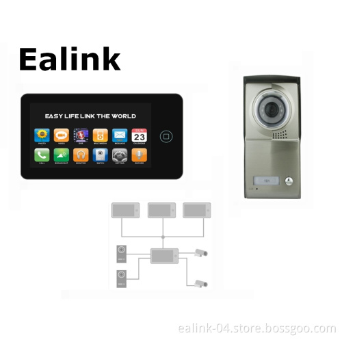 7" Color Video Door Phone Intercom with Touch Screen (M2107BCC)
